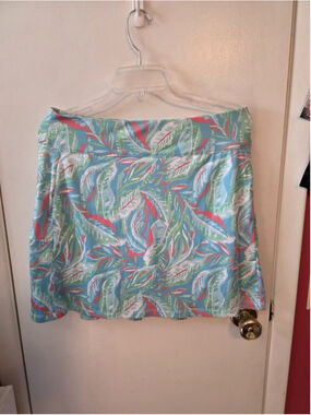 Emerald 18 Skort Women S Golf Skirt Floral Lined Athletic Athleisure Pickleball